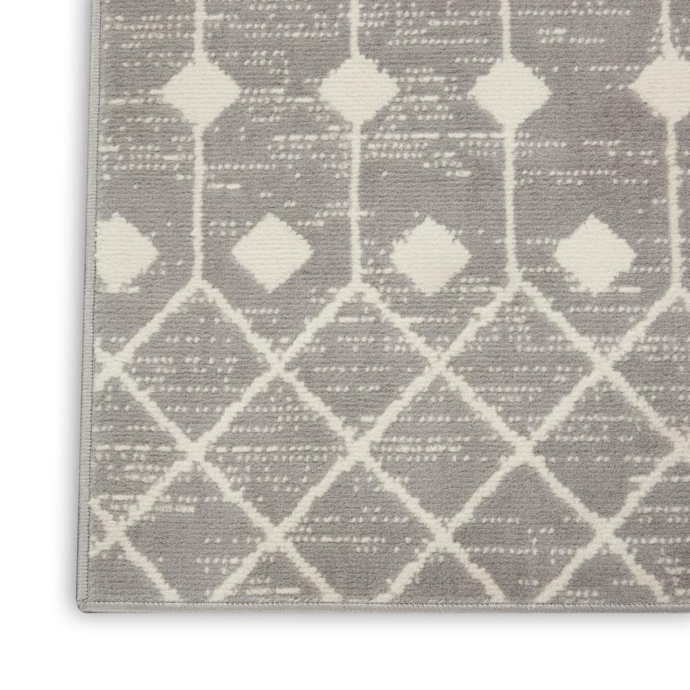 GRF37 Grafix Grey Area Rug- 8'6"x12'. Picture 5