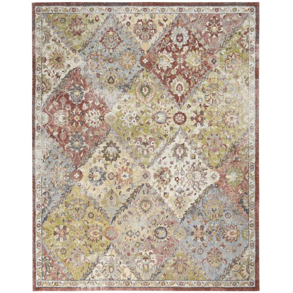 Vintage Rectangle Area Rug, 9' x 12'. Picture 1