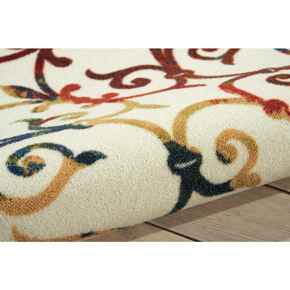 Home & Garden Area Rug, Multicolor, 4'4" x 6'3". Picture 4
