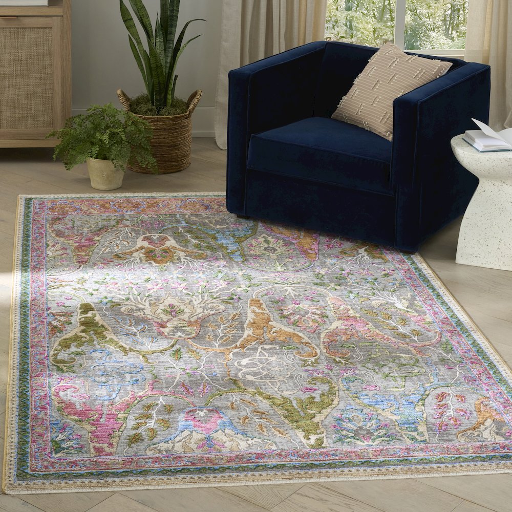 Nourison Home Vintage Harmony Area Rug. Picture 2