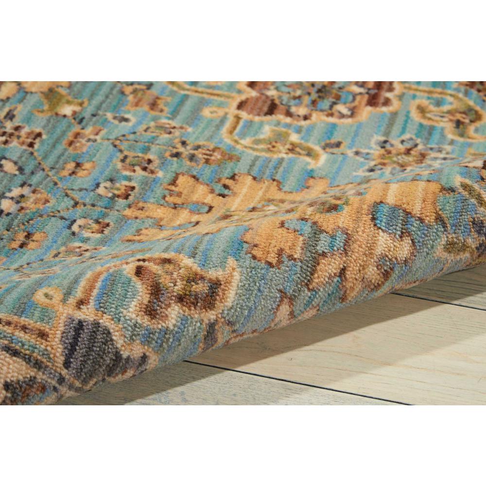 Nourison Timeless Light Blue Area Rug. Picture 4