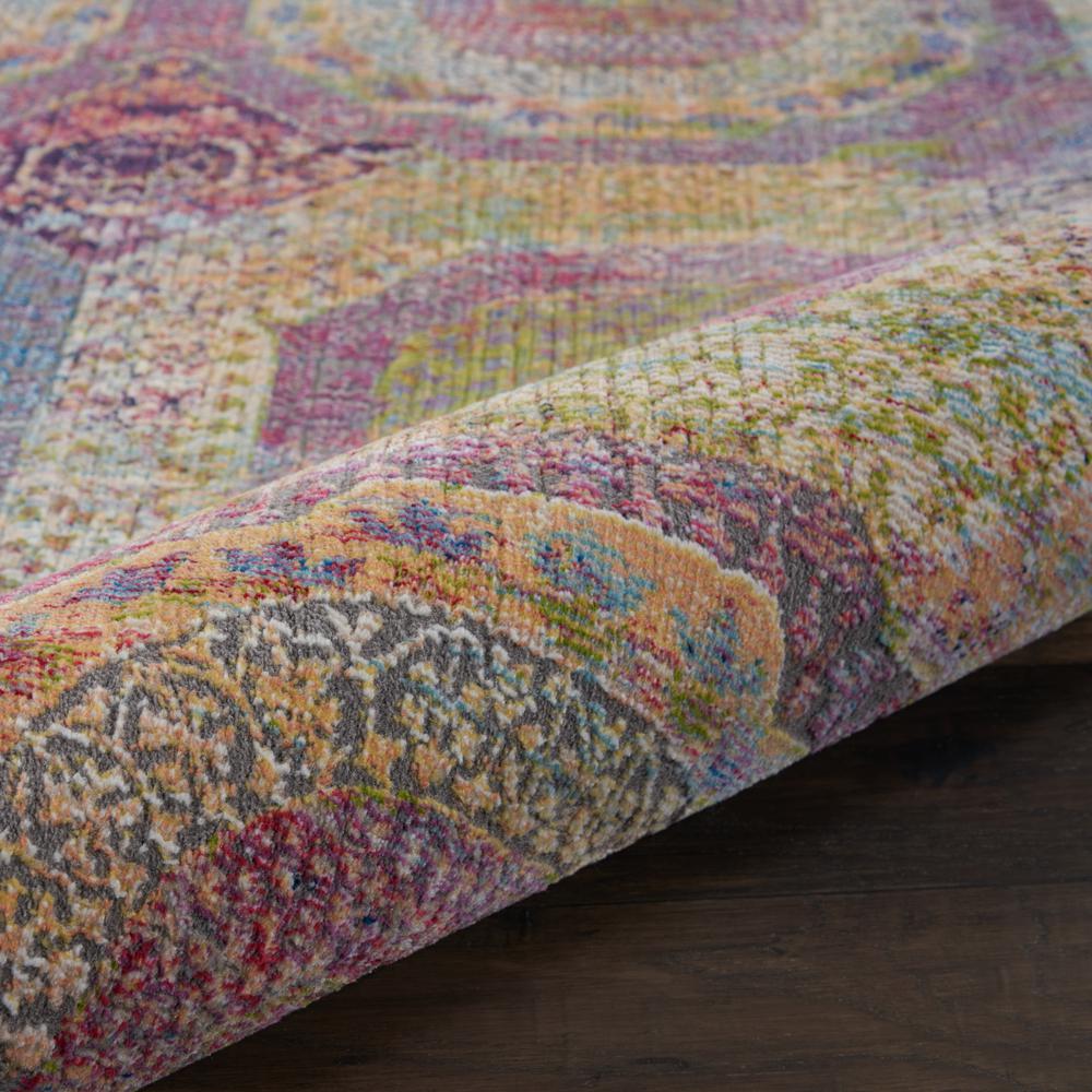 Bohemian Rectangle Area Rug, 4' x 6'. Picture 7