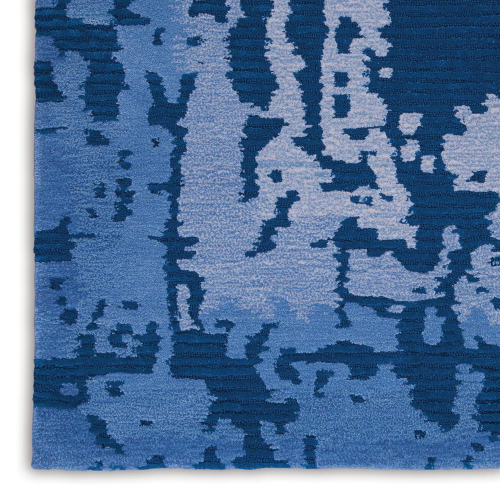 Symmetry Area Rug, Navy Blue, 8'6" X 11'6". Picture 5