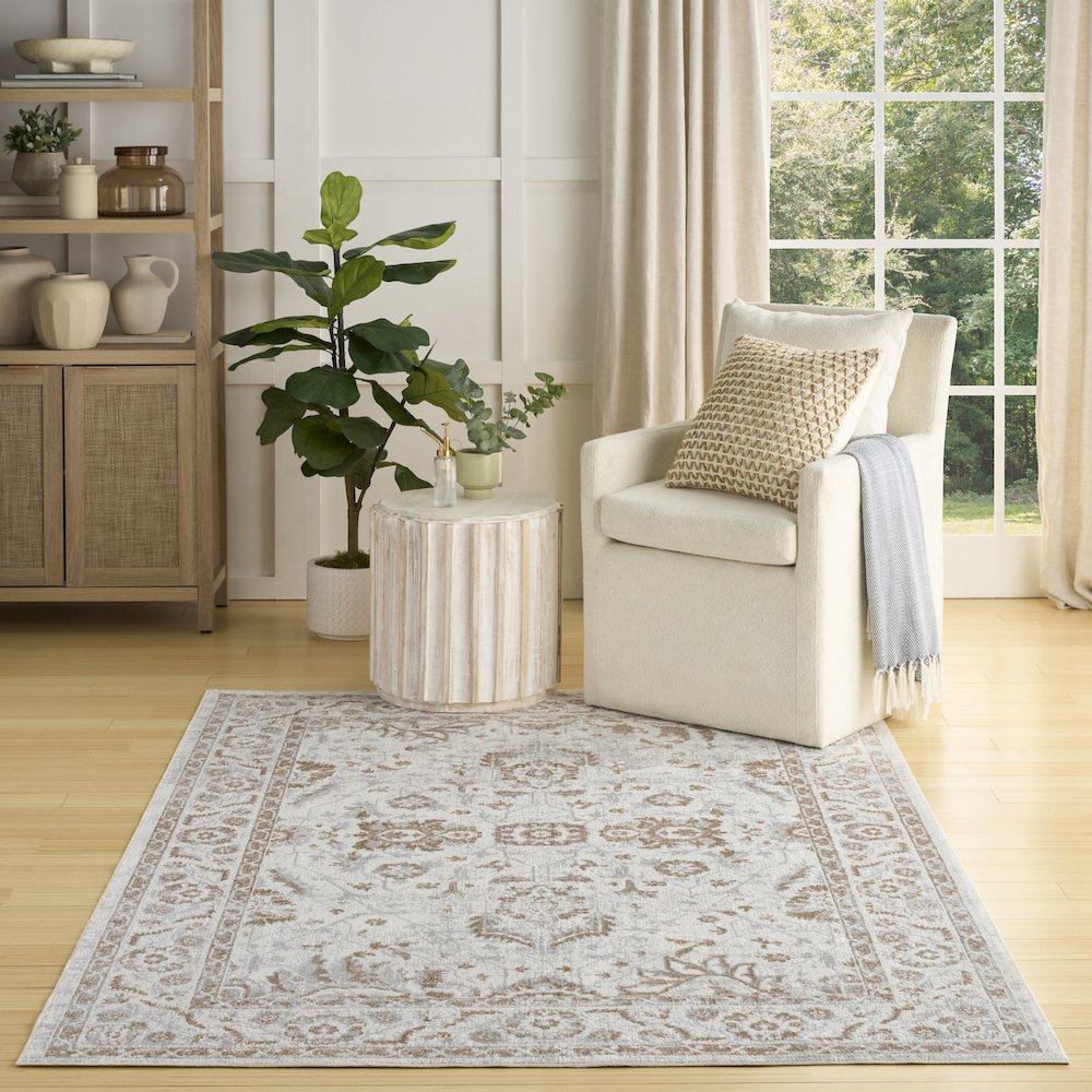 Nourison Home Astra Machine Washable Area Rug. Picture 9