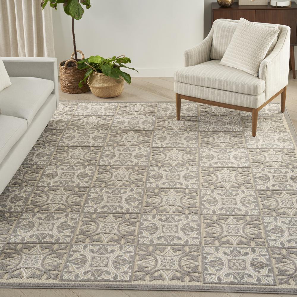Contemporary Rectangle Area Rug, 6' x 9'. Picture 2
