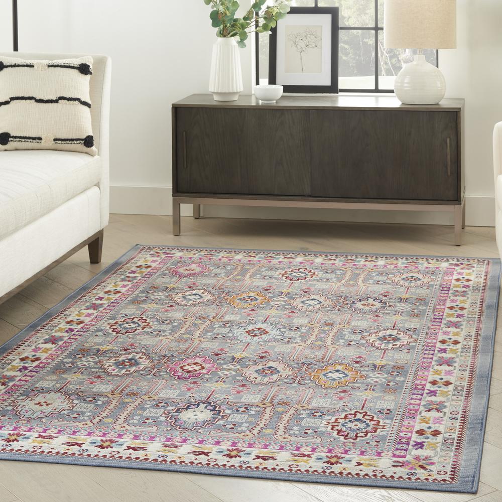 Bohemian Rectangle Area Rug, 5' x 8'. Picture 2
