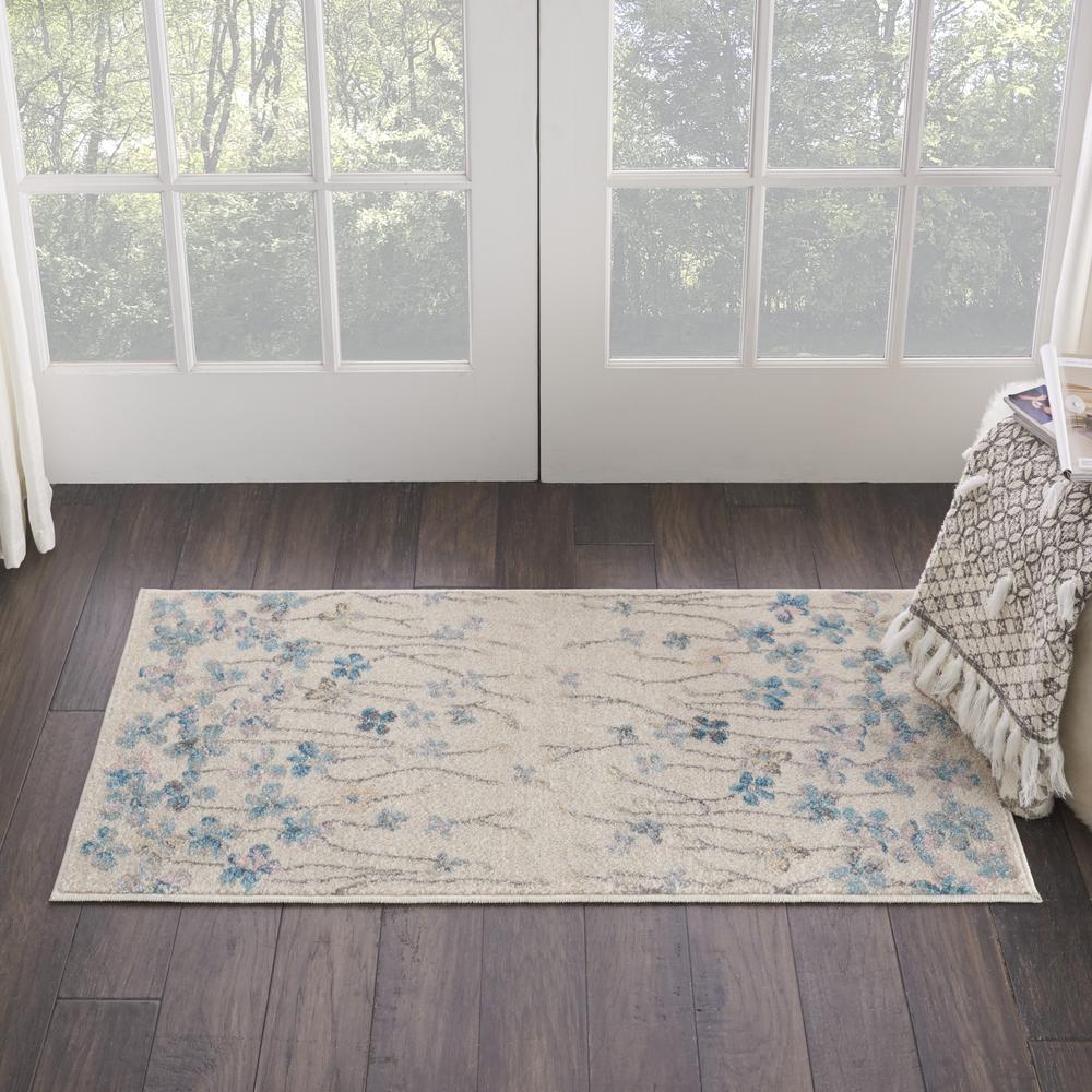Contemporary Rectangle Area Rug, 2' x 4'. Picture 8