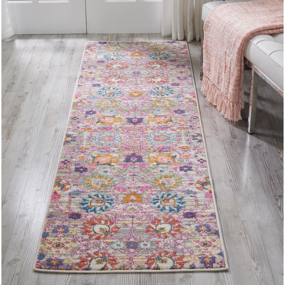 Bohemian Runner Area Rug, 8' Runner. Picture 2