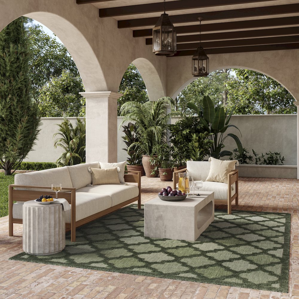 Nourison Home Easy Care Area Rug. Picture 8