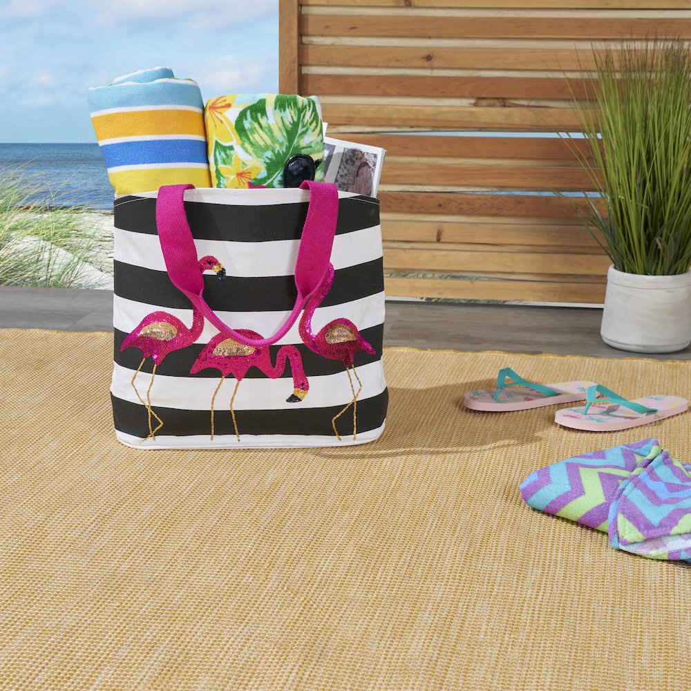 Handbags & Crossbody Stripe Familgos, Black White. Picture 7