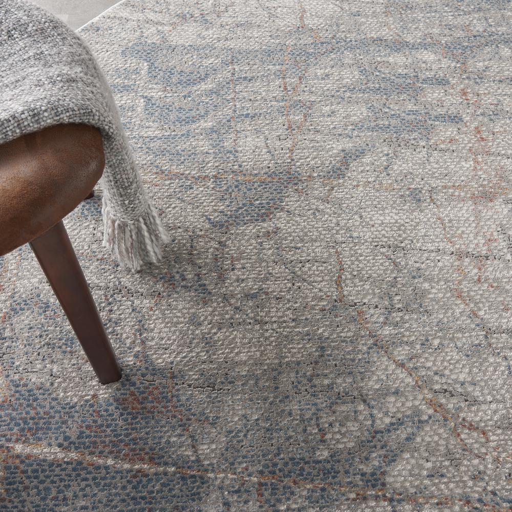 Modern Round Area Rug, 5' x Round. Picture 8