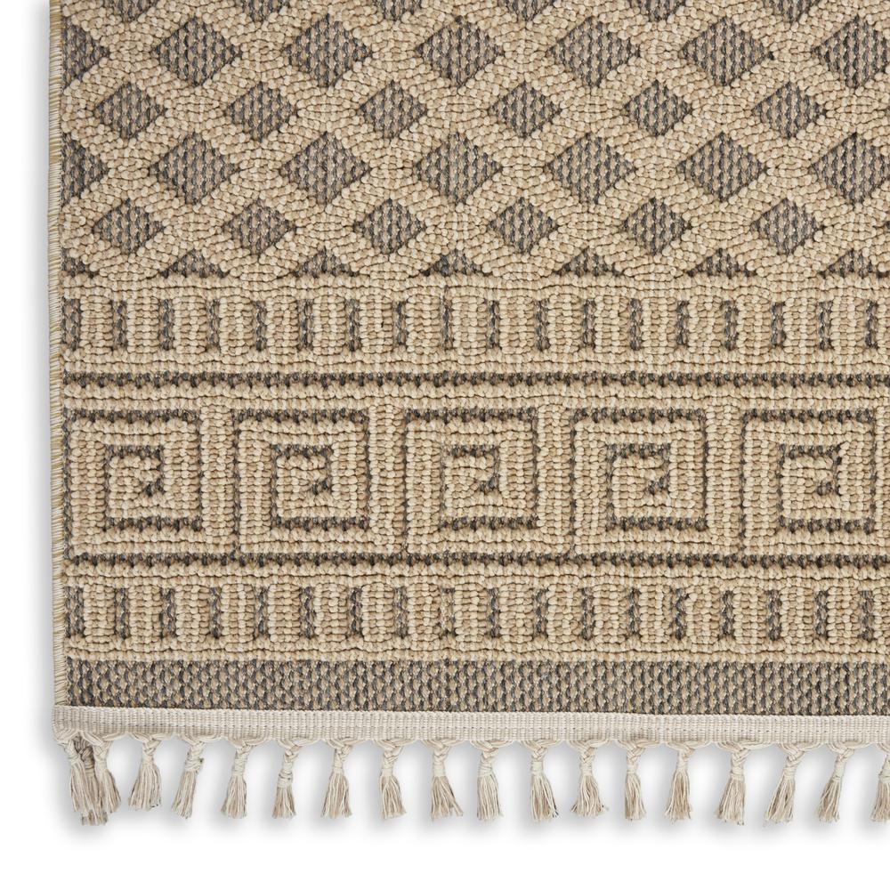 Nourison Elwood 2'2 x 4'5, Mocha Area Rug. Picture 5