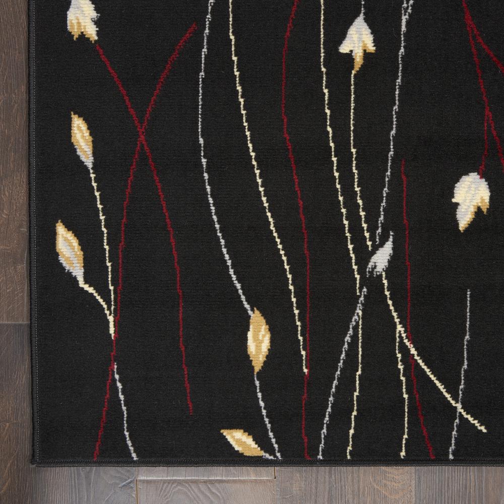 Grafix Area Rug, Black, 7'10" x 9'10". Picture 4