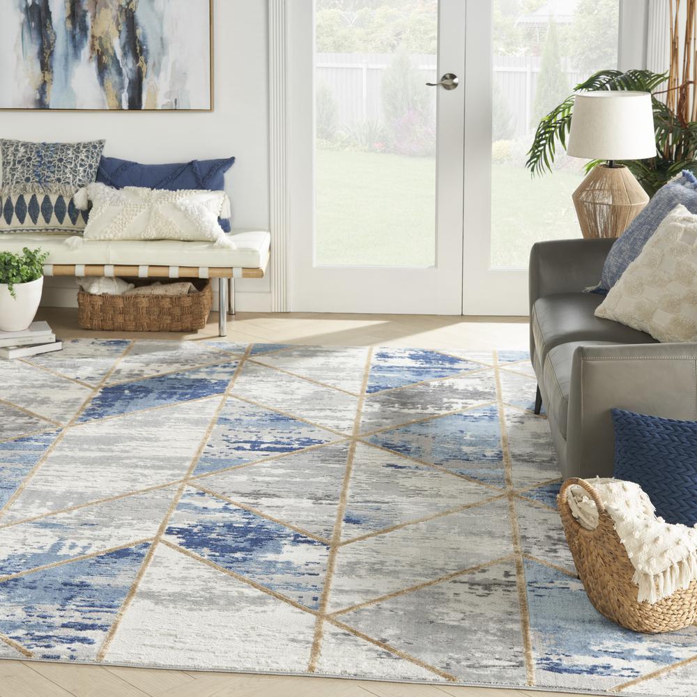 Modern Rectangle Area Rug, 8' x 10'. Picture 3