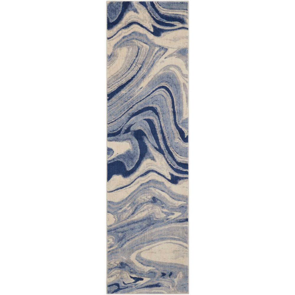 Modern Runner Area Rug, 6' Runner. Picture 1