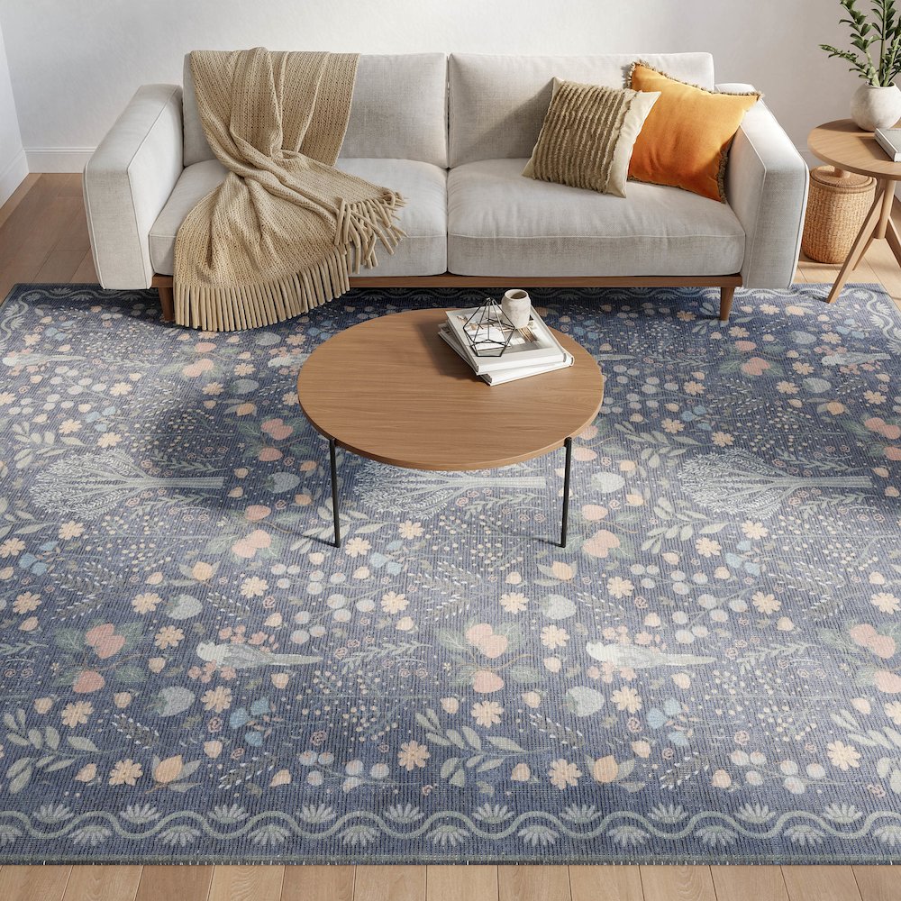 Nourison Home Botanical Washables Area Rug. Picture 9