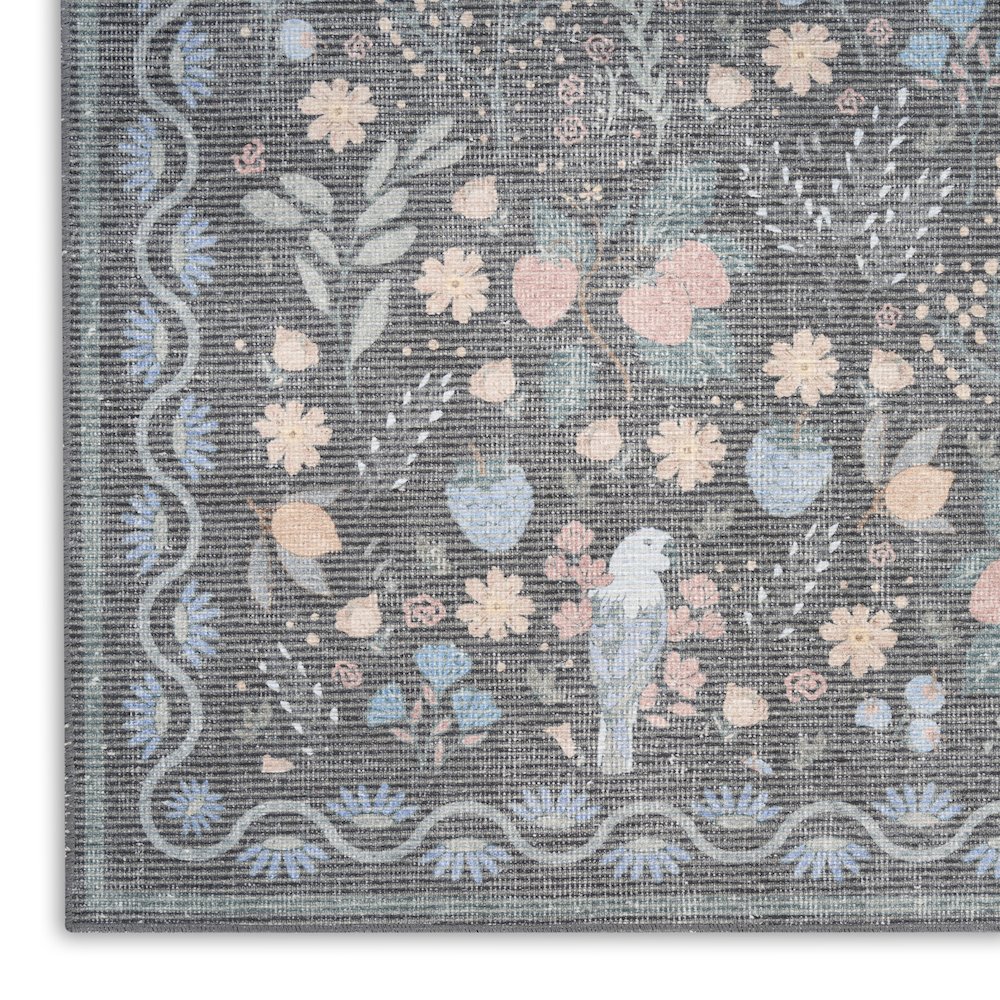 Nourison Home Botanical Washables Area Rug. Picture 5