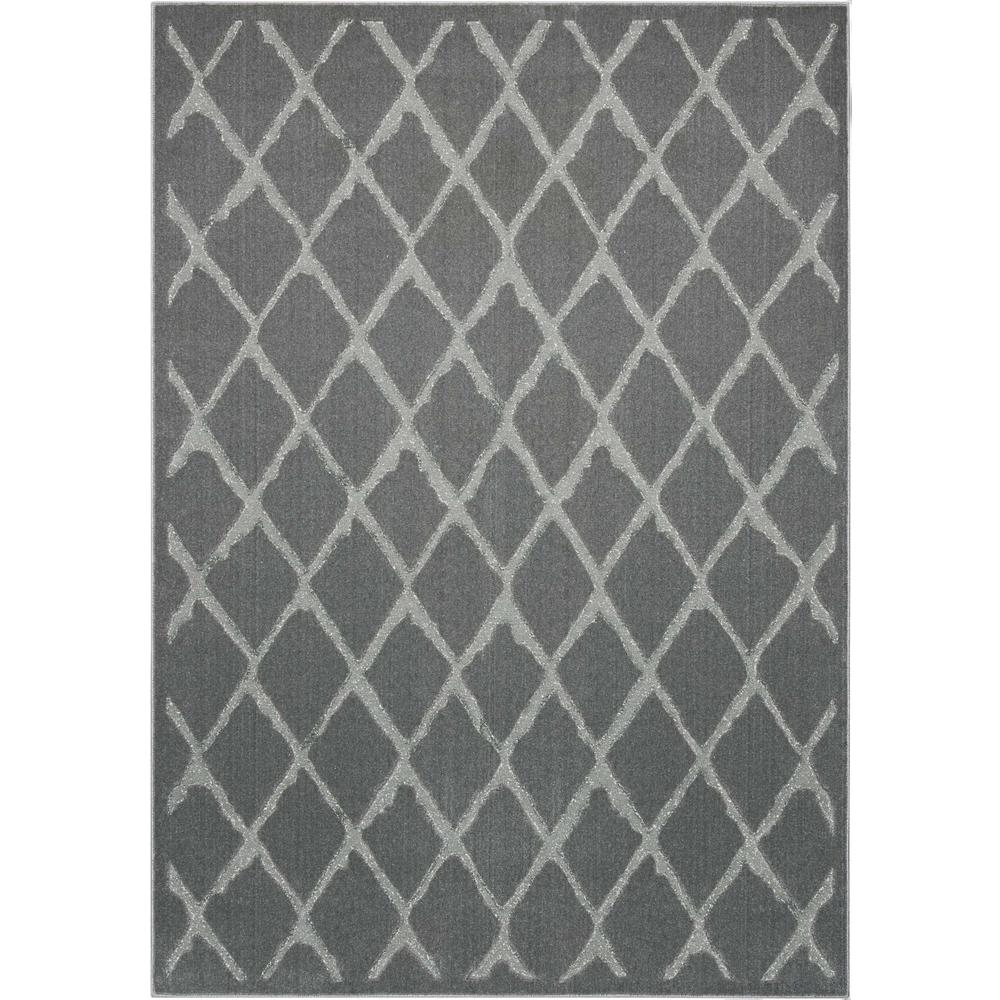 Gleam Area Rug, Grey, 3'10" x 5'10". Picture 1