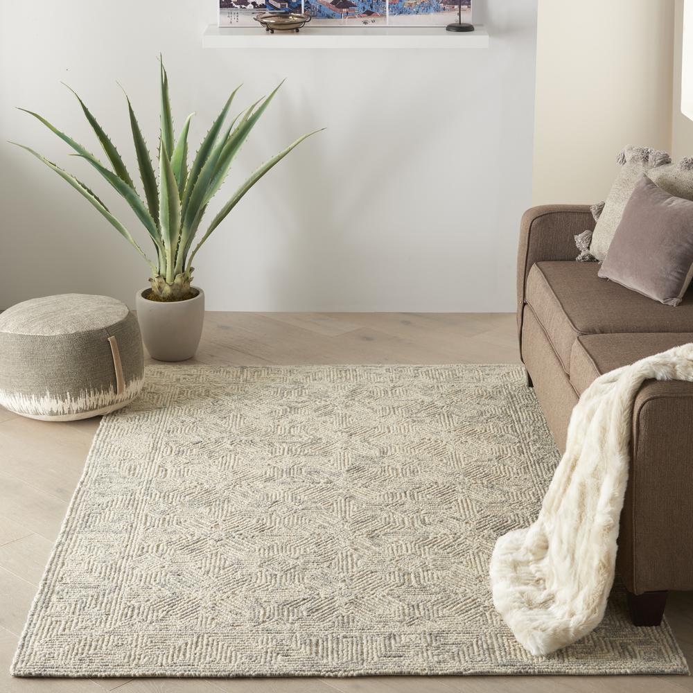 Modern Rectangle Area Rug, 5' x 7'. Picture 2