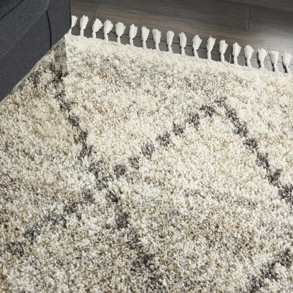 Nourison Home Scandinavian Shag Area Rug. Picture 8