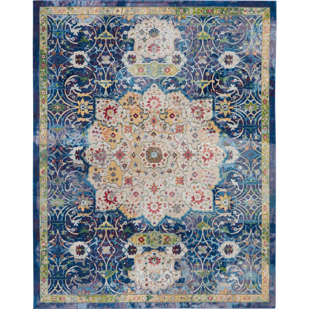 Vintage Rectangle Area Rug, 8' x 10'. Picture 1