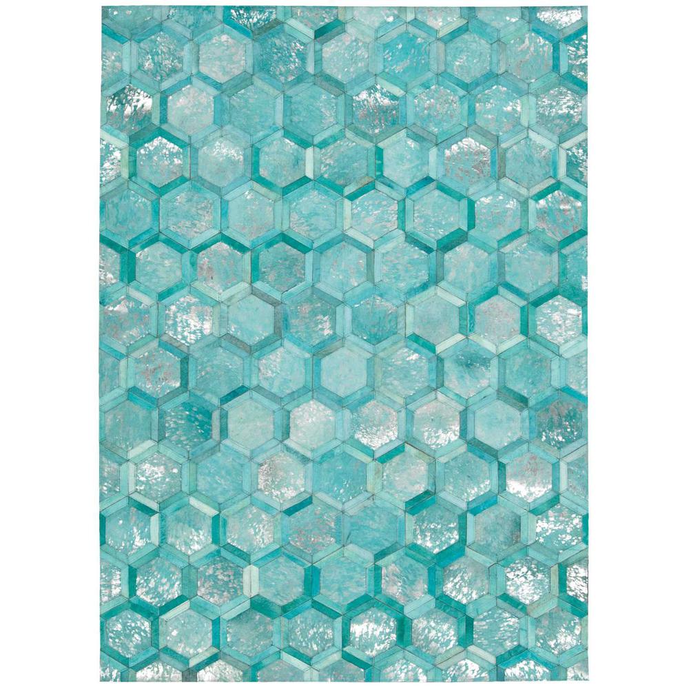 Modern Rectangle Area Rug, 5' x 8'. Picture 1