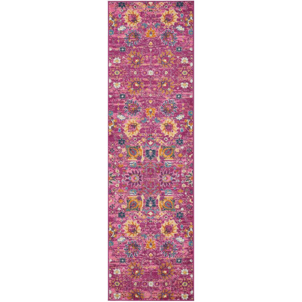 Bohemian Runner Area Rug, 10' Runner. Picture 1