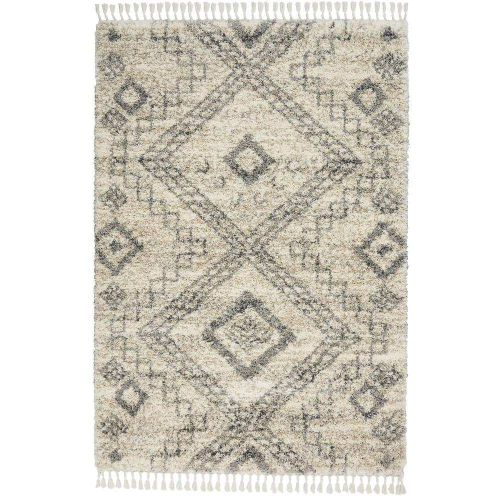 Nourison Home Scandinavian Shag Area Rug. Picture 1