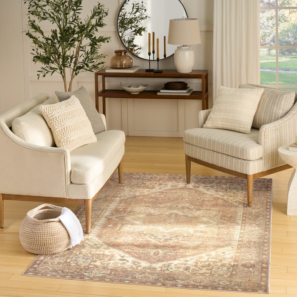 Nourison Home Vintage Washables Area Rug. Picture 2
