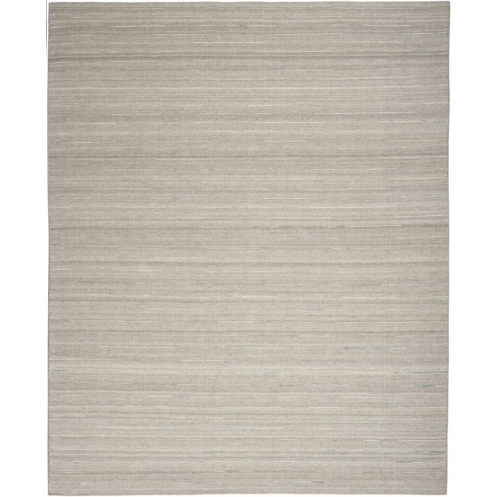 Nourison Interweave Area Rug Gray, IWV01. Picture 1