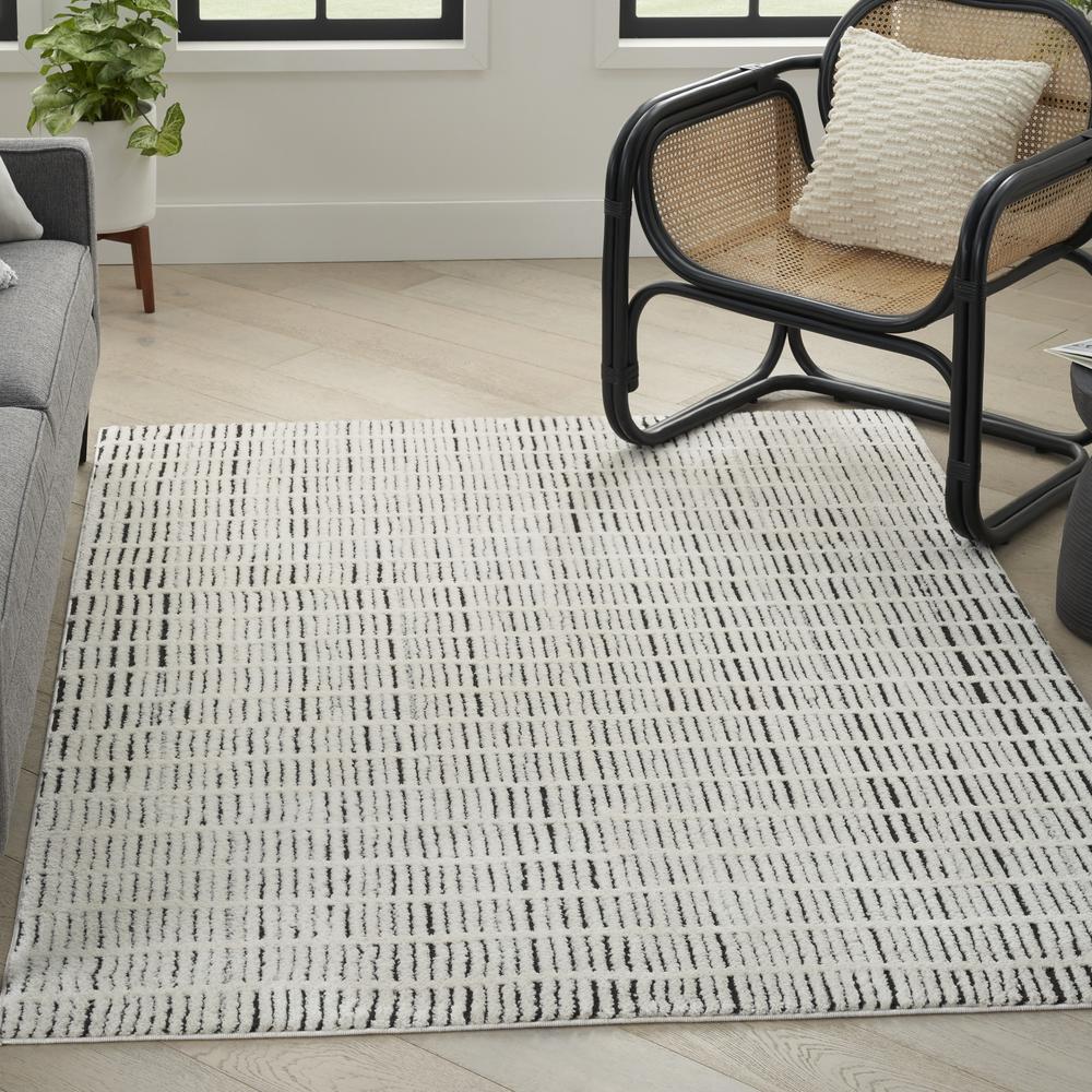 Scandinavian Rectangle Area Rug, 8' x 10'. Picture 2