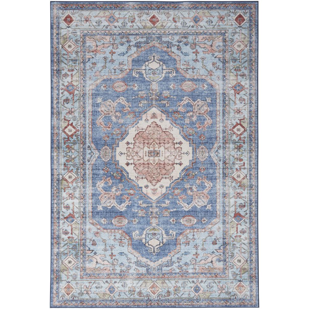 Vintage Rectangle Area Rug, 5' x 7'. Picture 1