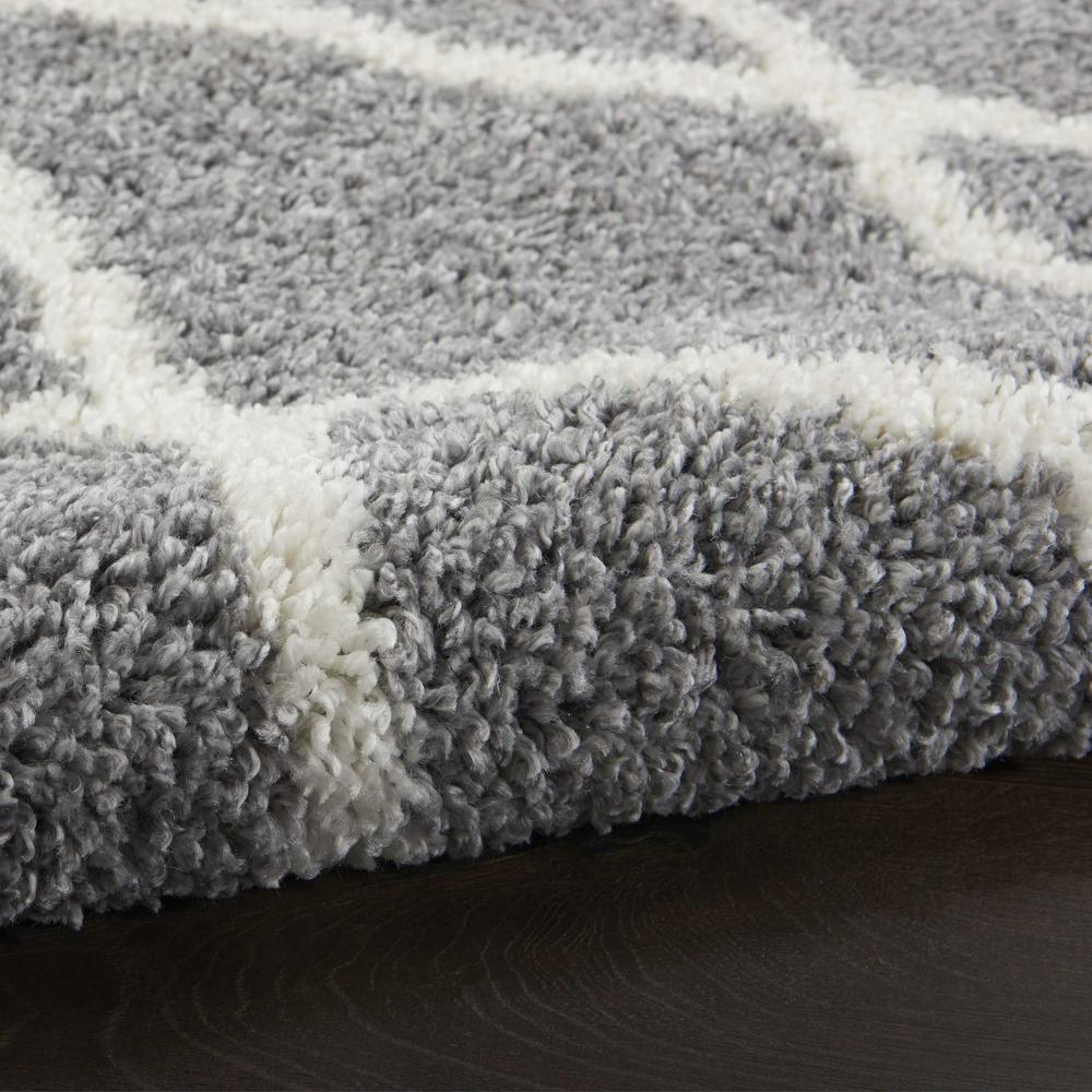 SHI02 Shangri-La Light Grey/Ivory Area Rug- 8' x 10'. Picture 7