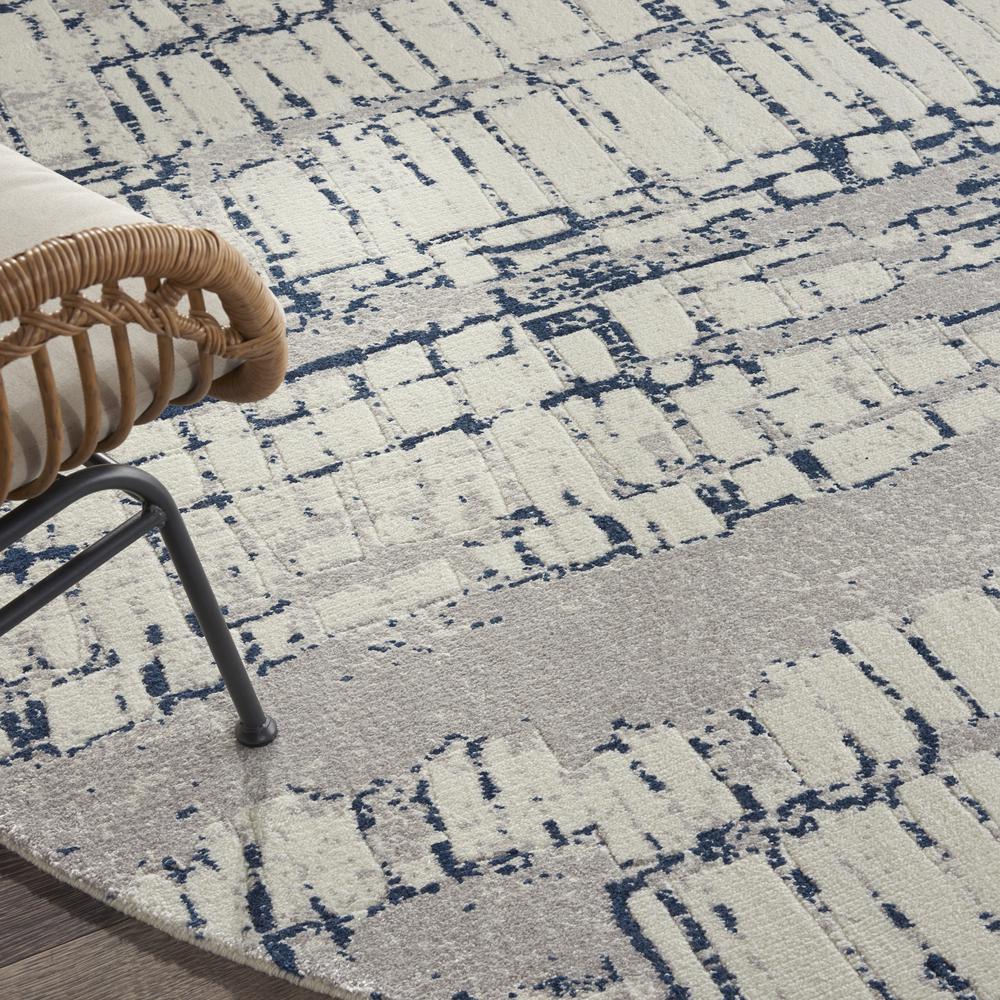Modern Round Area Rug, 8' x Round. Picture 8