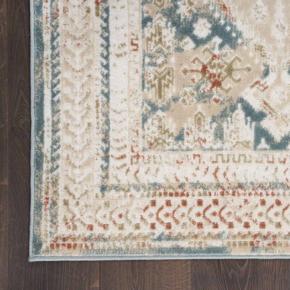 Vintage Rectangle Area Rug, 5' x 7'. Picture 4