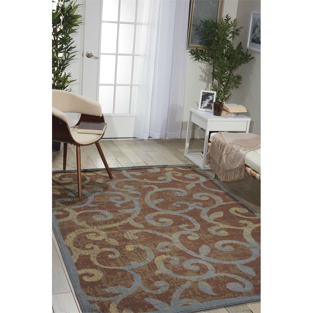 Nourison Expressions Multicolor Area Rug. Picture 6