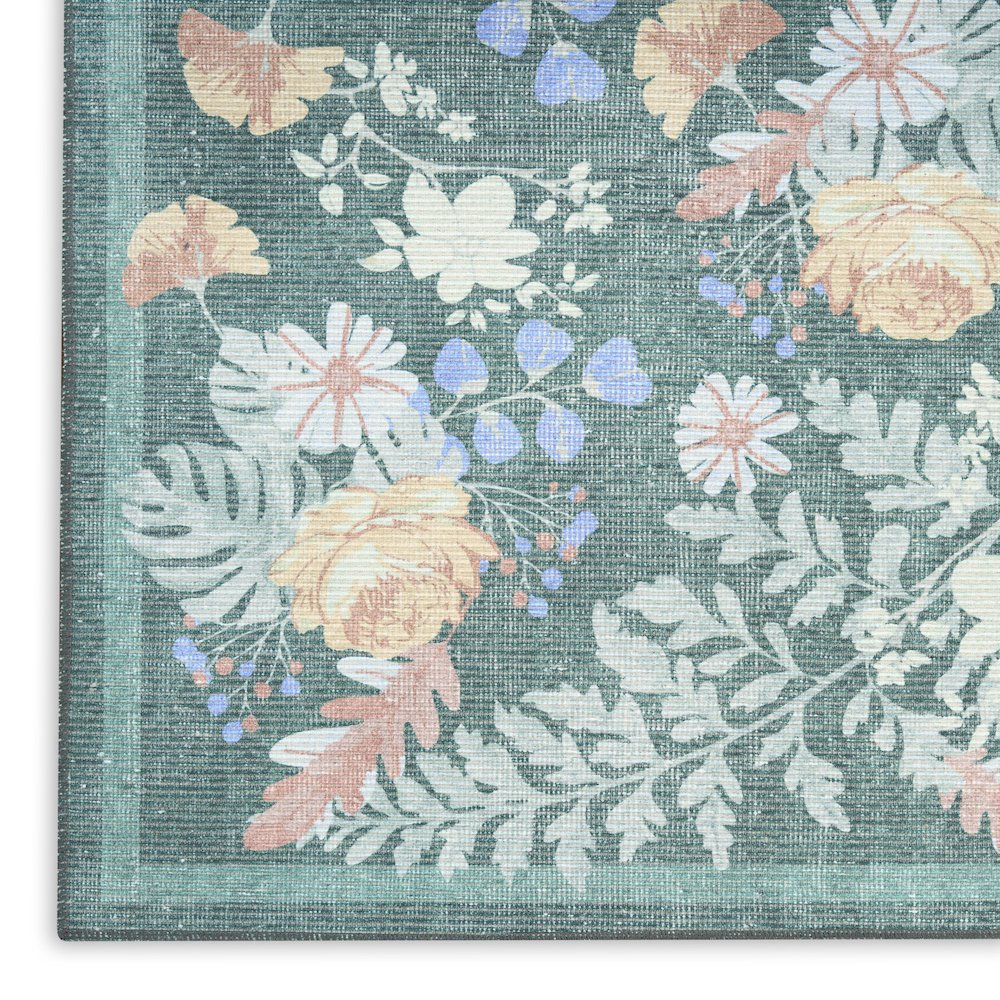 Nourison Home Botanical Washables Area Rug. Picture 5