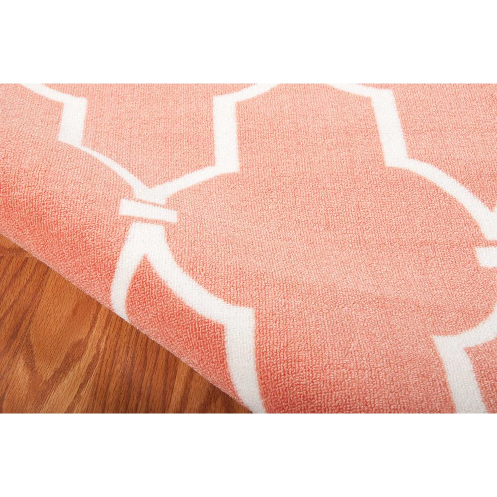 Home & Garden Area Rug, Orange, 4'3" x 6'3". Picture 4