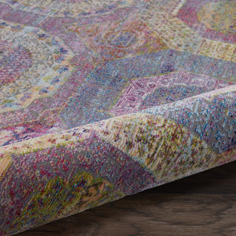 Bohemian Round Area Rug, 6' x Round. Picture 7