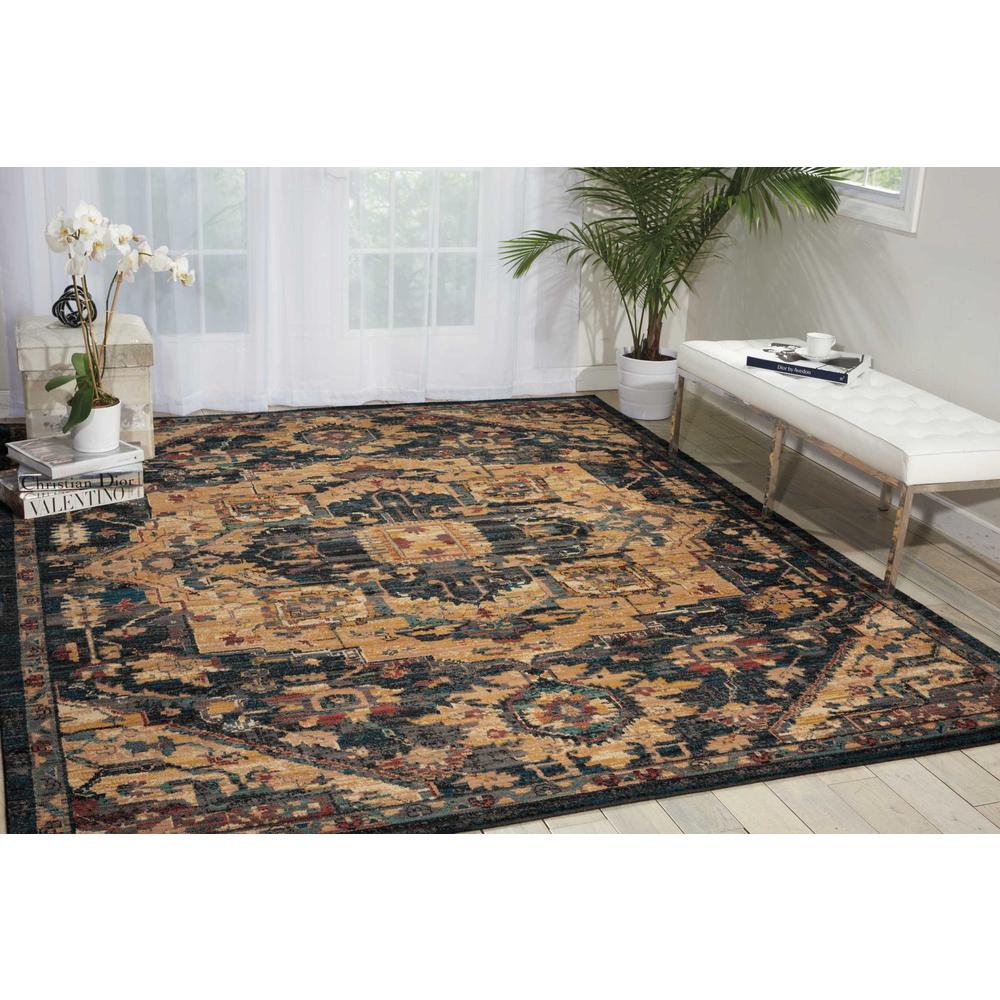 Nourison 2020 Area Rug, Midnight, 6'6" x 9'5". Picture 2