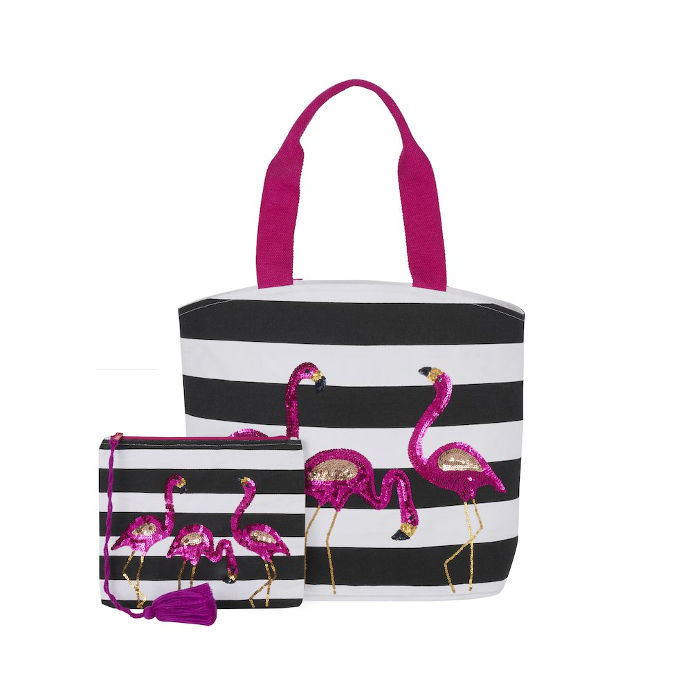 Handbags & Crossbody Stripe Familgos, Black White. Picture 2