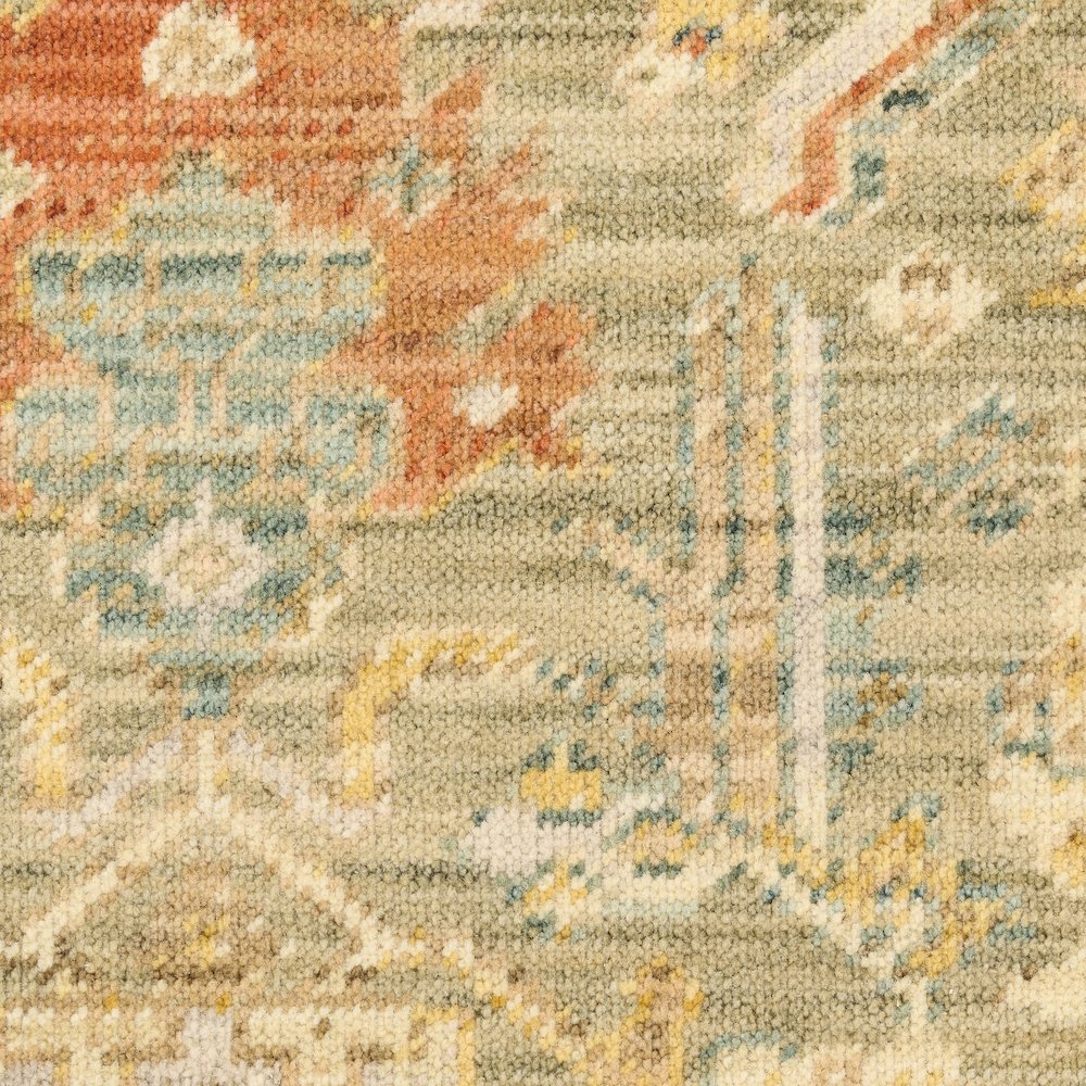 Nourison Home Antique Bloom Area Rug. Picture 6