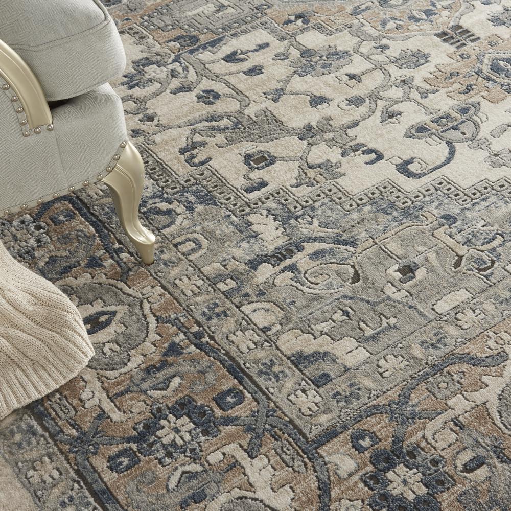 Nourison Quarry 7' x 10' Ivory/Grey Area Rug. Picture 8