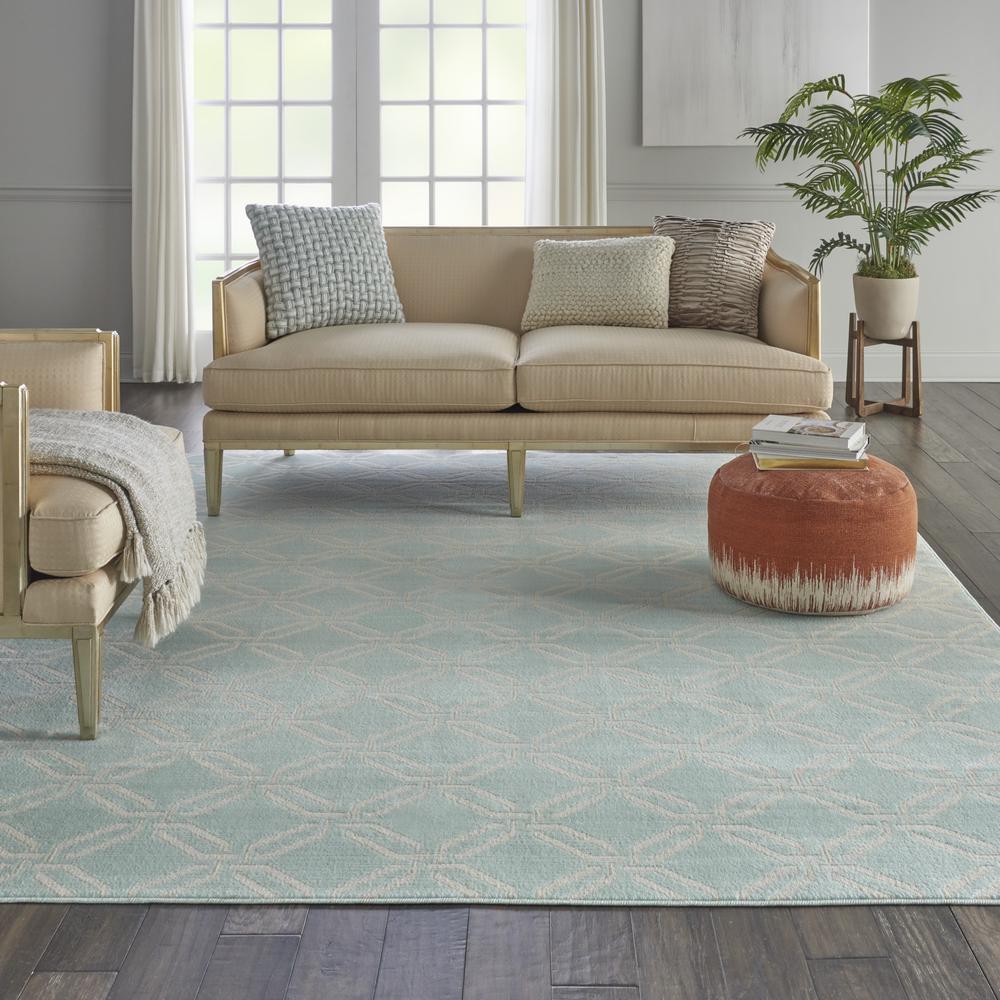 Coastal, Nautical & Beach Rectangle Area Rug, 8' x 10'. Picture 3