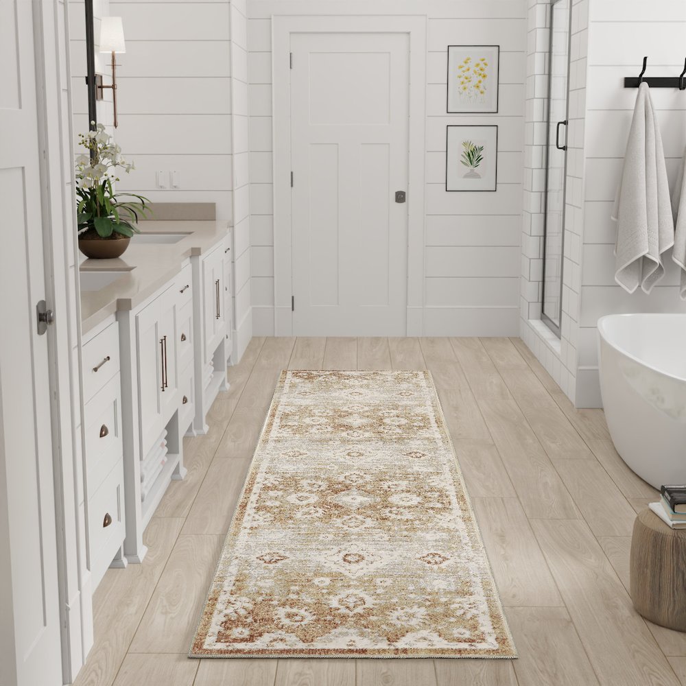Nourison Home Astra Machine Washable Area Rug. Picture 2