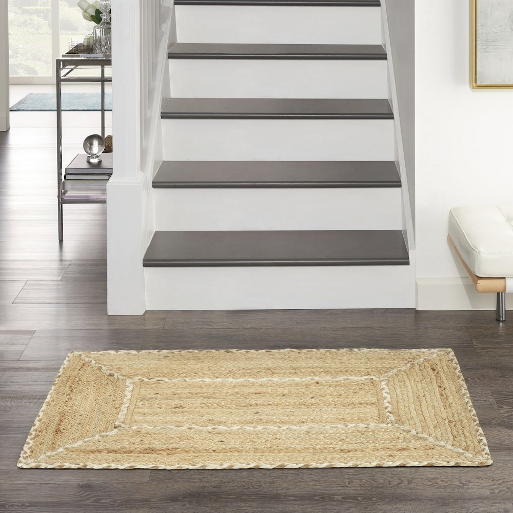 Nourison Home Terrazzo Jute Area Rug. Picture 2
