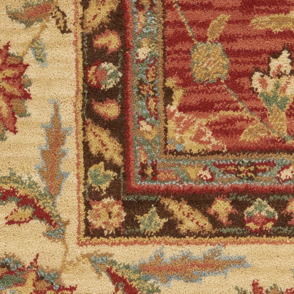 Rectangle Traditional Machine Made Area Rug. Picture 6