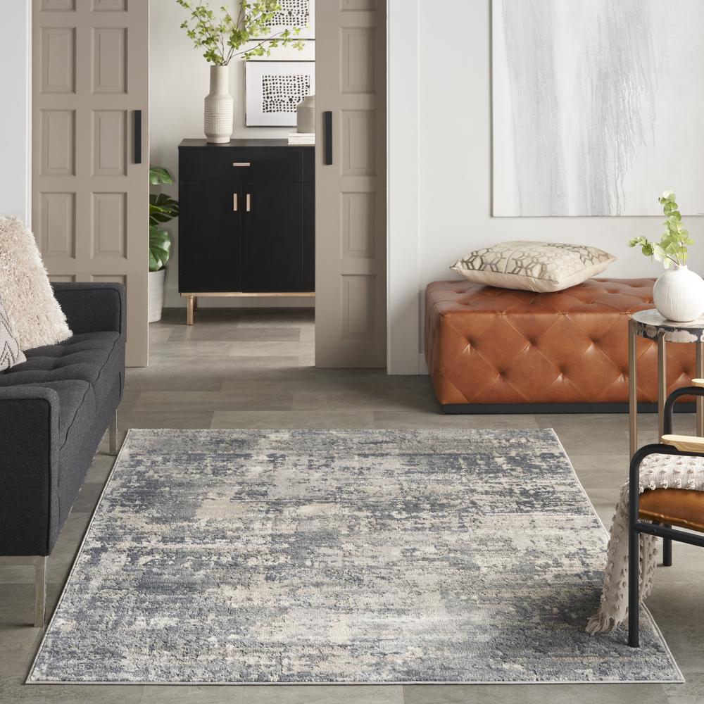 Modern Rectangle Area Rug, 5' x 7'. Picture 9