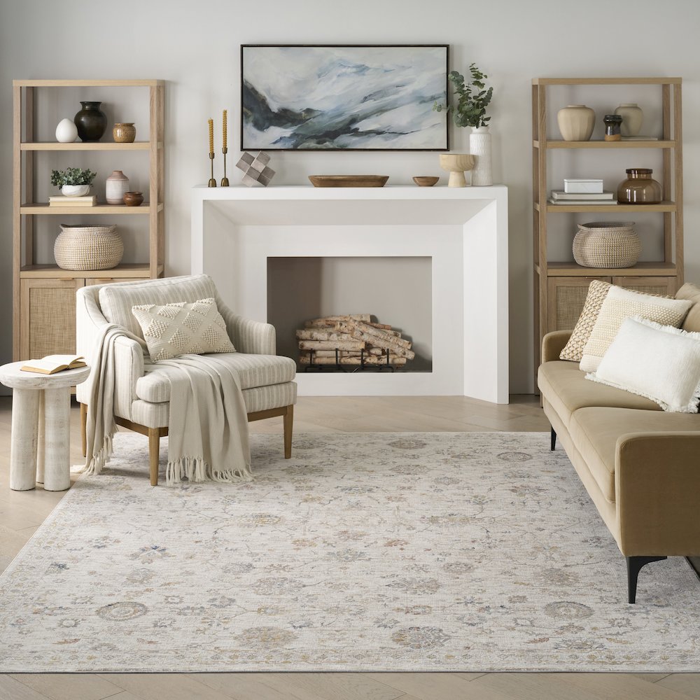 Nourison Home Heirloom Blend Area Rug. Picture 9
