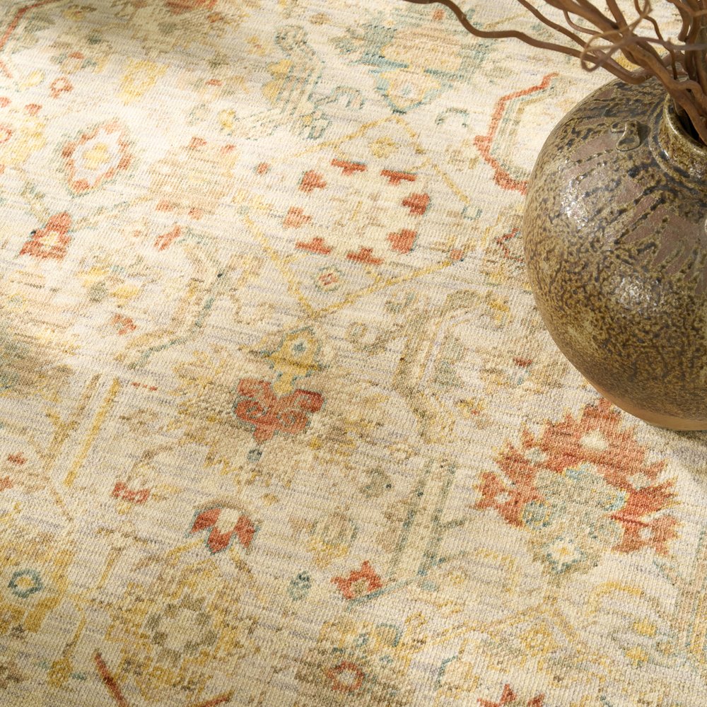 Nourison Home Antique Bloom Area Rug. Picture 8